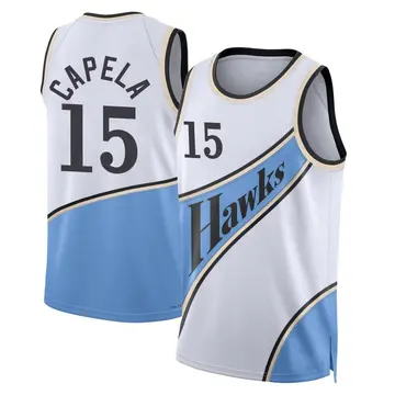 Atlanta Hawks Clint Capela 2024/25 City Edition Jersey - Men's Swingman White