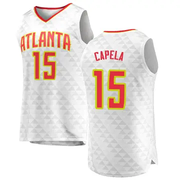 Atlanta Hawks Clint Capela Jersey - Association Edition - Men's Fast Break White