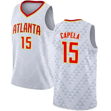 Atlanta Hawks Clint Capela Jersey - Association Edition - Men's Swingman White