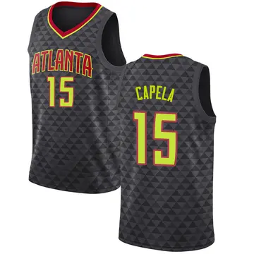 Atlanta Hawks Clint Capela Jersey - Icon Edition - Men's Swingman Black