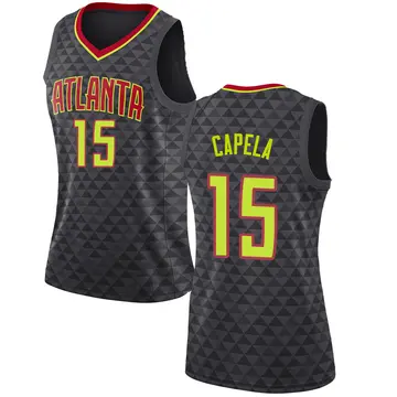 Atlanta Hawks Clint Capela Jersey - Icon Edition - Women's Swingman Black