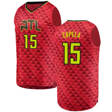 Atlanta Hawks Clint Capela Jersey - Statement Edition - Men's Fast Break Red