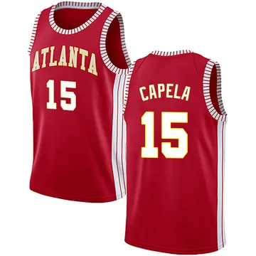 Atlanta Hawks Clint Capela Jersey - Statement Edition - Men's Swingman Red