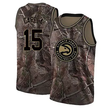 Atlanta Hawks Clint Capela Realtree Collection Jersey - Men's Swingman Camo